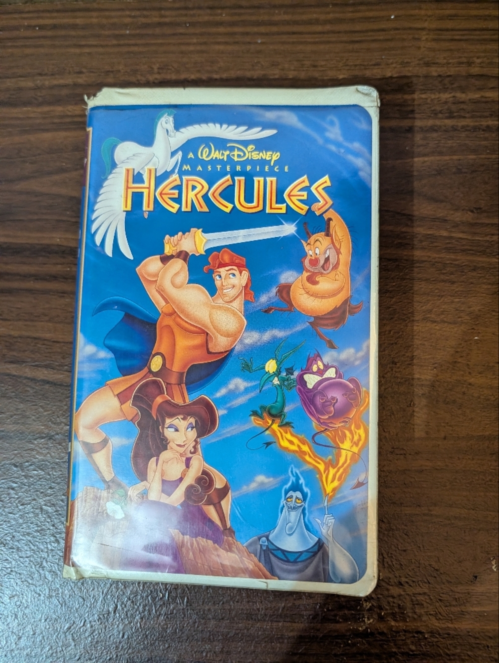 A Walt Disney Masterpiece Hercules VHS Tape.
